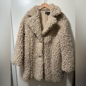 ZARA TEDDY COAT